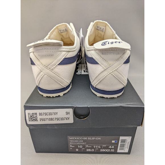 Onitsuka Tiger Mexico 66 Slip-On Birch/Midnight 1183A360-205 Size US 10 - Picture 8 of 11